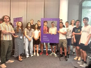 Ученици от СофтУни БУДИТЕЛ, участващи в стажантската програма IBM Watsonx Challenge 2025